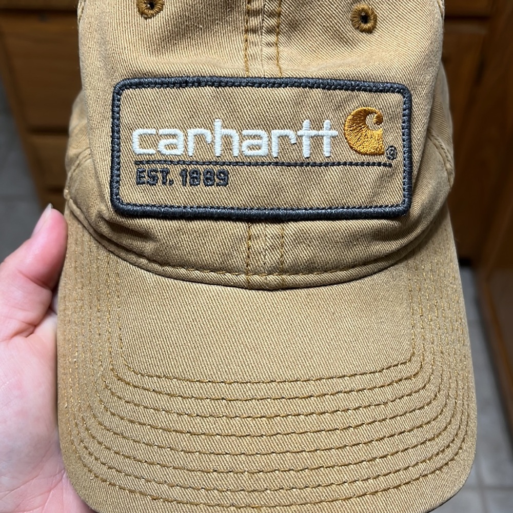 Carhartt Tan Logo Cap